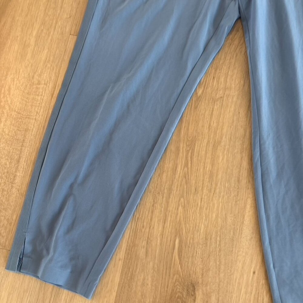 Athleta Brooklyn jumpsuit cottage blue NWT 10P Petite - Picture 3 of 11